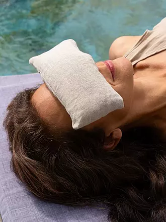 MALOU & MARIUS | Almohada para ojos azul | beige